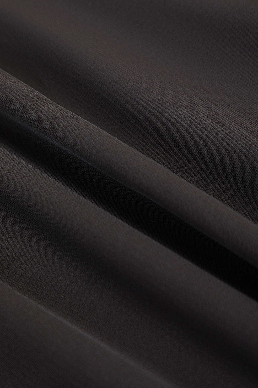 Pantalon large asymétrique plissé de couleur unie des années 2000