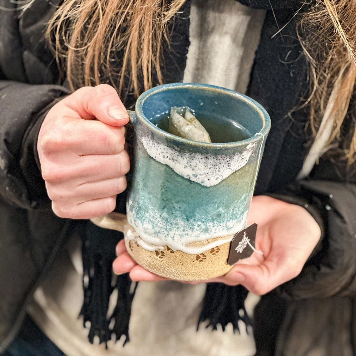 Coastal Motif Mug Print