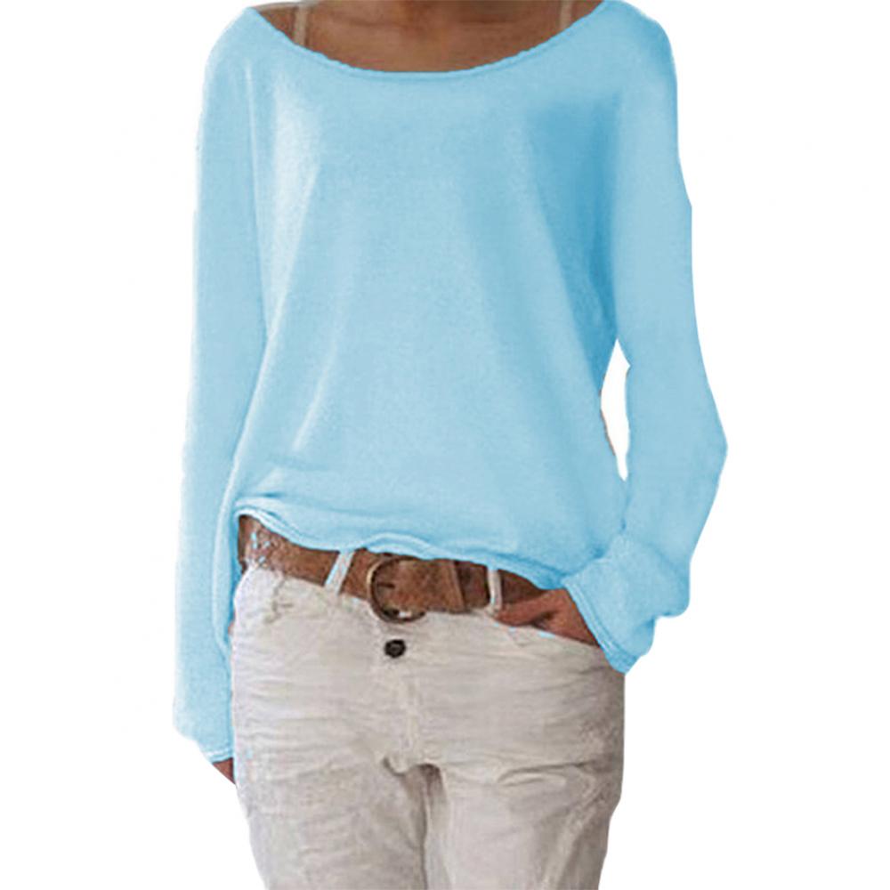 Pull en maille fine pour femme | Col rond