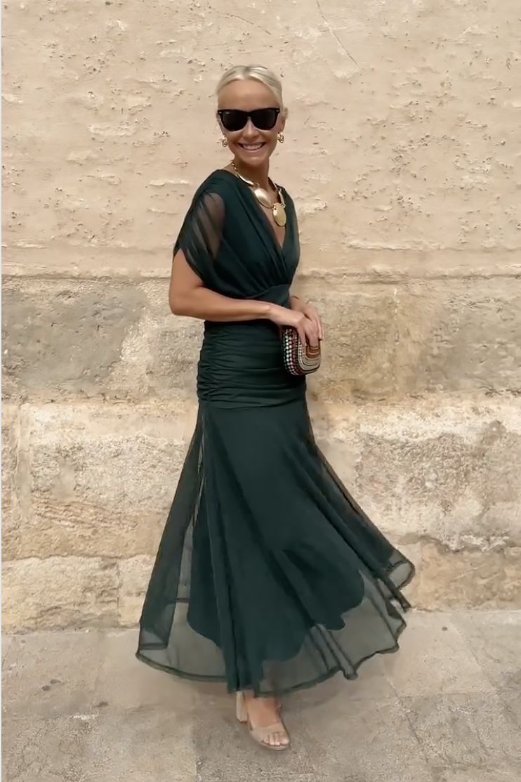 Women's Formal Wedding Guest Dress | Maxi