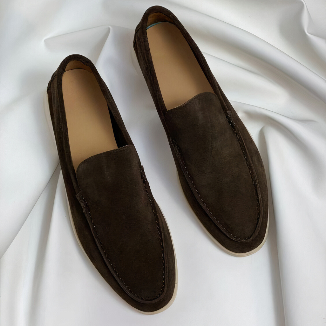 Men's Minimalist Casual Flat Loafers | Slip-On