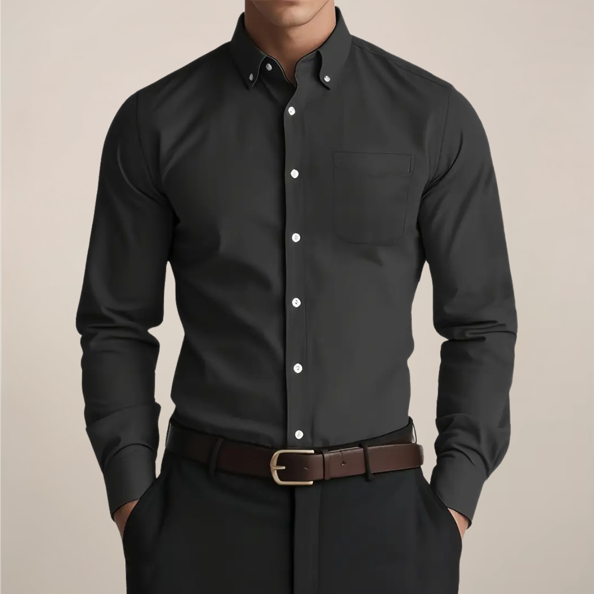 Men's Button-Down Oxford Shirt | Long Sleeve