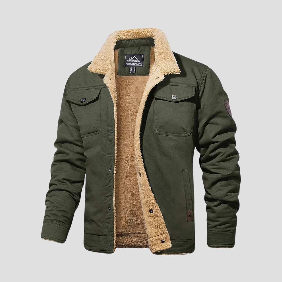 Men's Plush Jacket | Winter