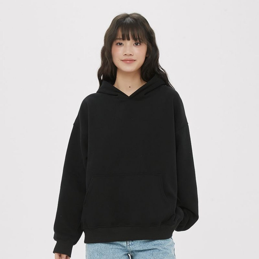 Sweat-shirt à capuche oversize avec poche pour femme - Giacinta