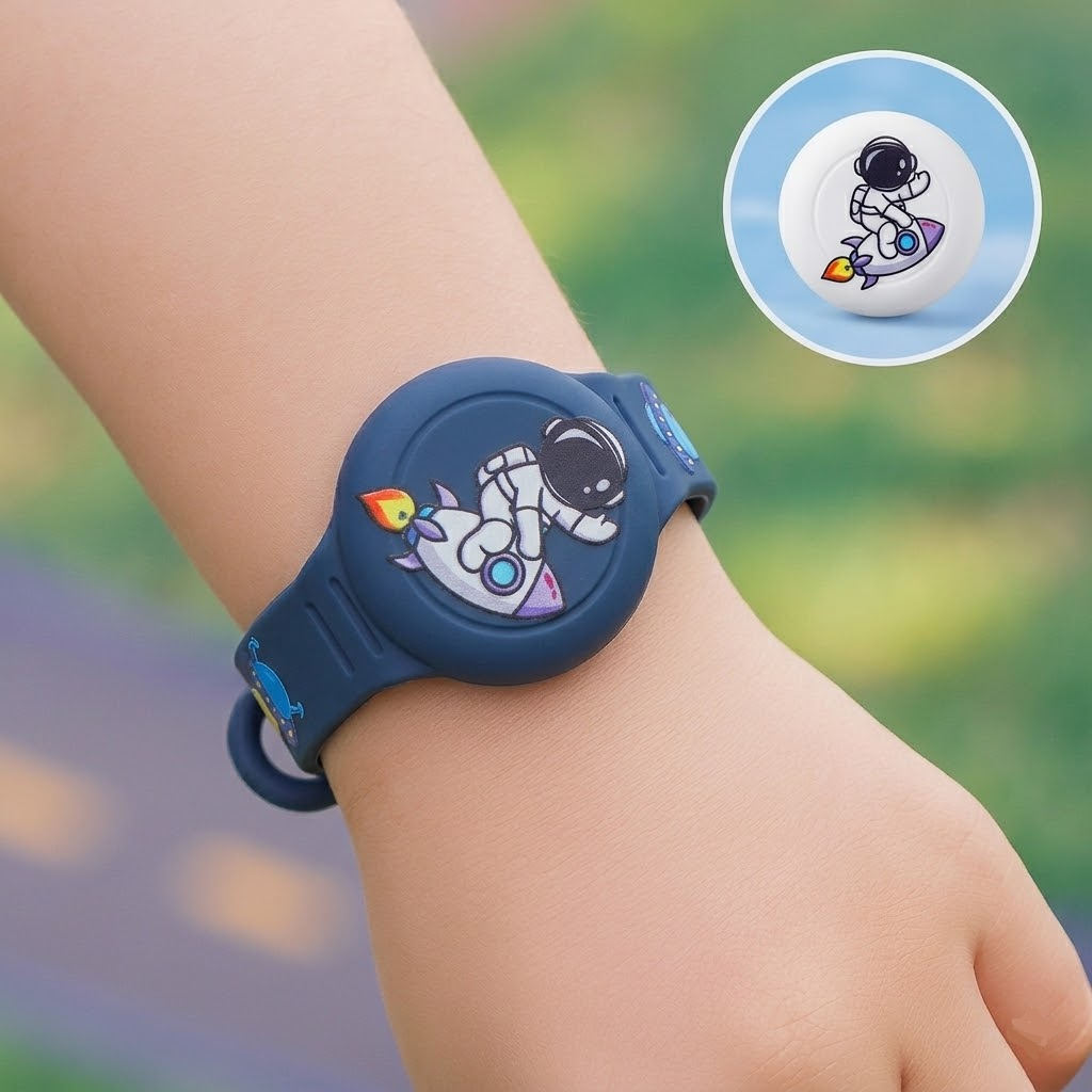 Silicone GPS Tracker Wristband for Kids