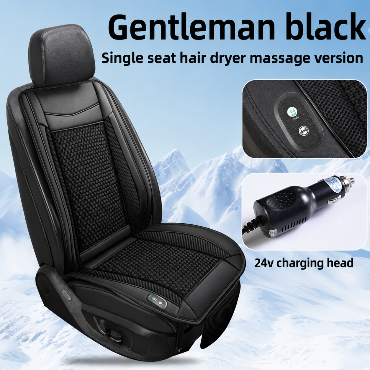 Cooling Cushion with Ventilation Fan for Car and Truck Seats