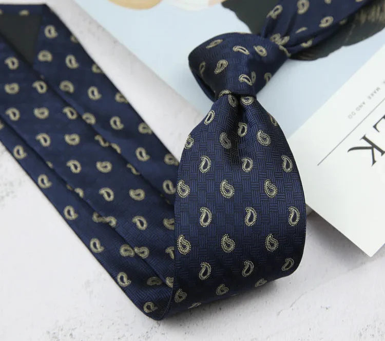 Men's Business Casual Neckties | Striped and Dotted Style