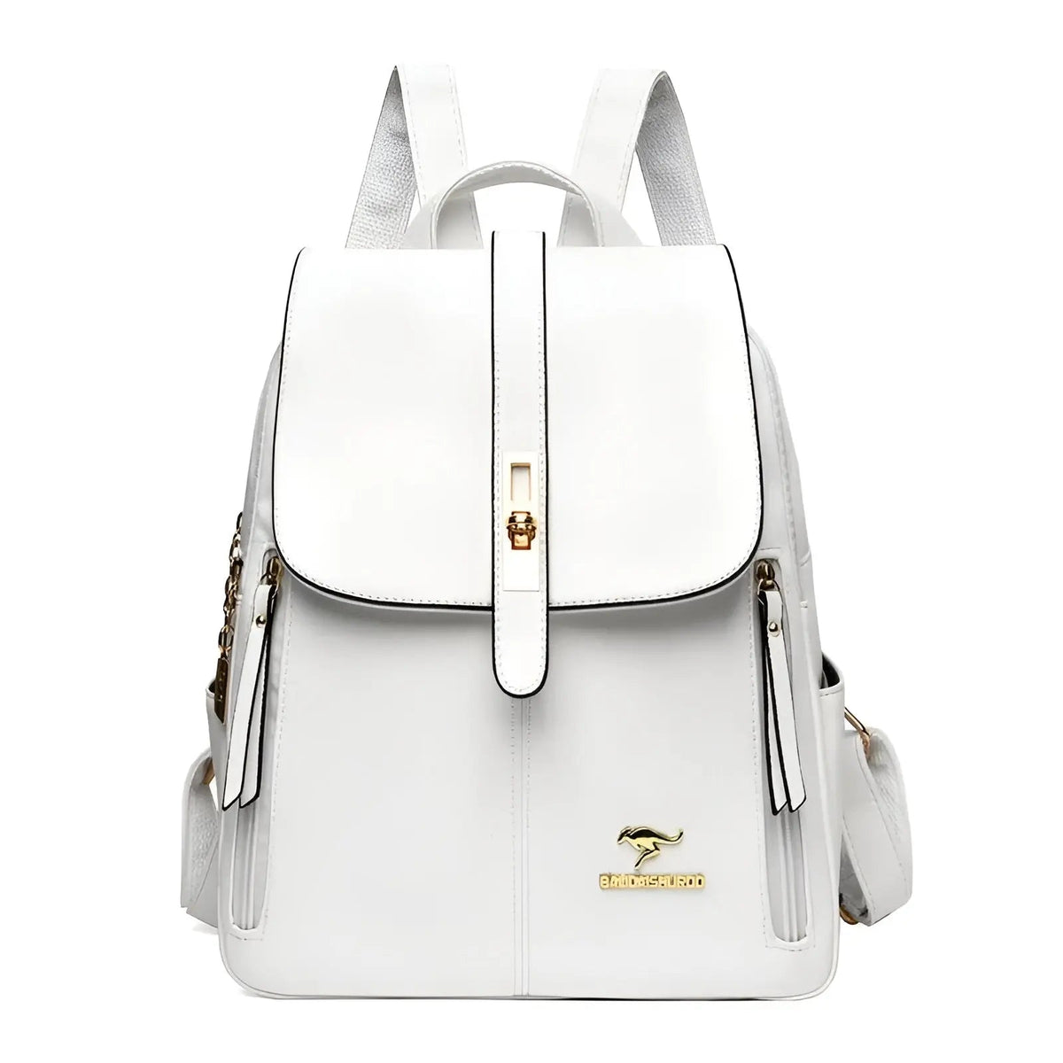Luxurious and High-Quality Leather Women's Backpack Handbag