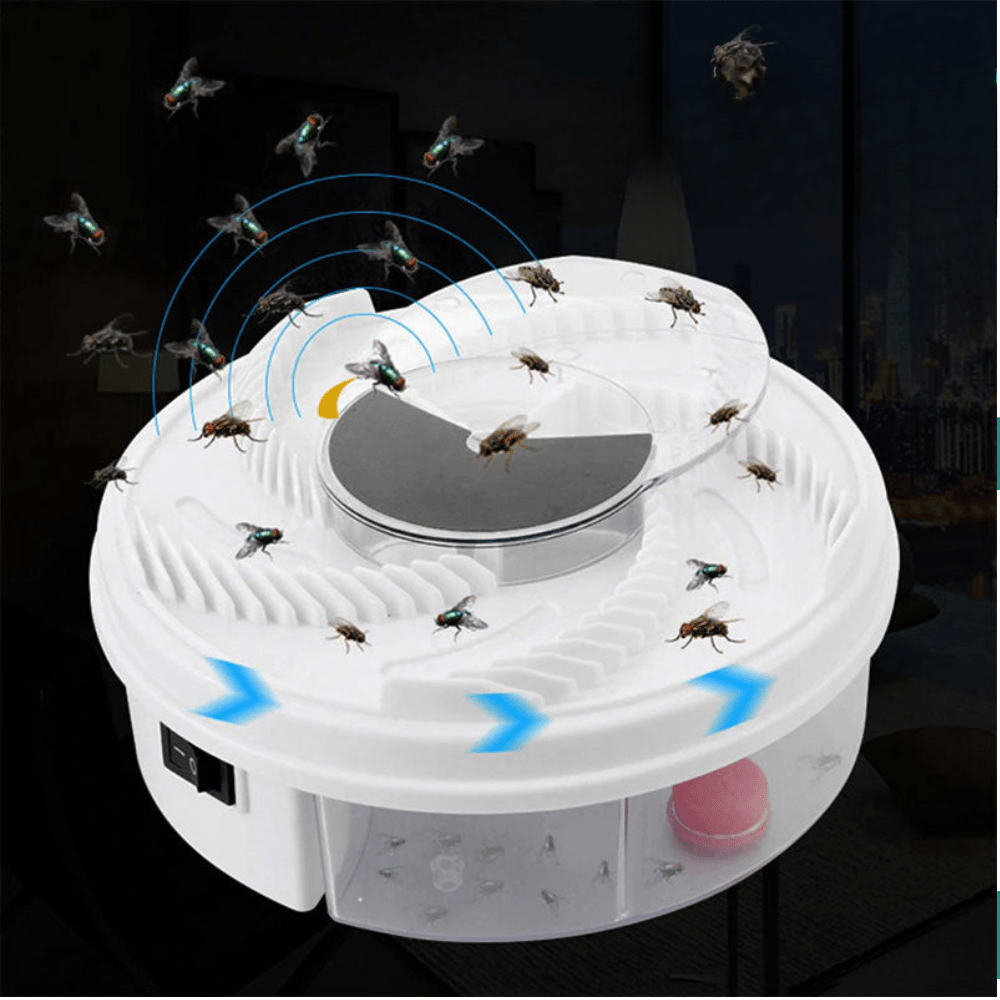 Silent, Eco-Friendly Fly Catcher for Kitchen, Living Room, and Garden