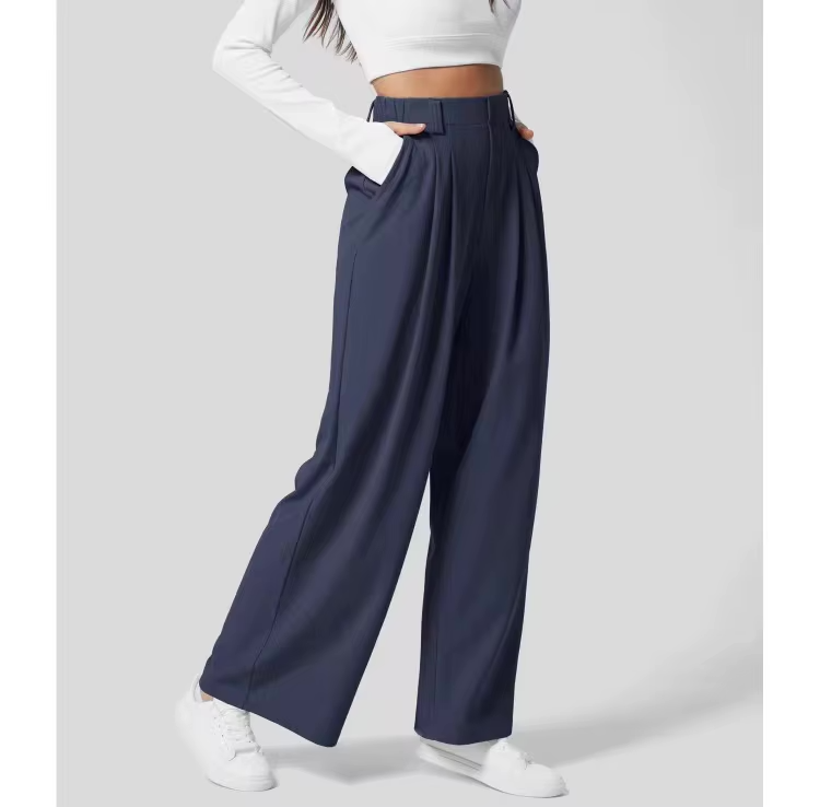 Women's Wide Leg Summer Pants | High Waisted