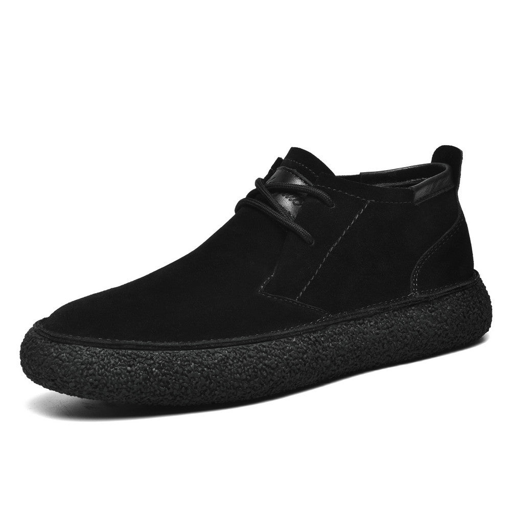 Men's Casual Mid-Top Loafers | Lace-Up
