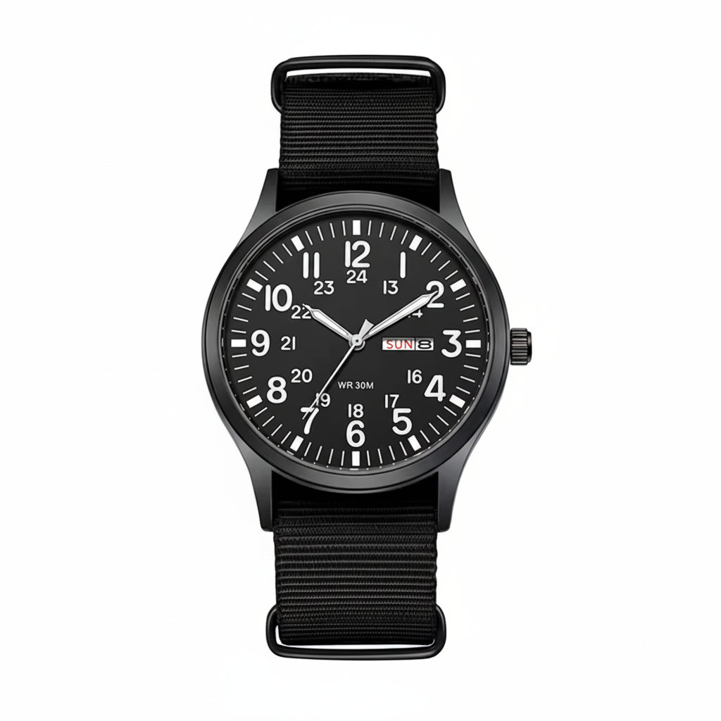 Rugged Waterproof Scratch-Resistant Outdoor Watch for Men