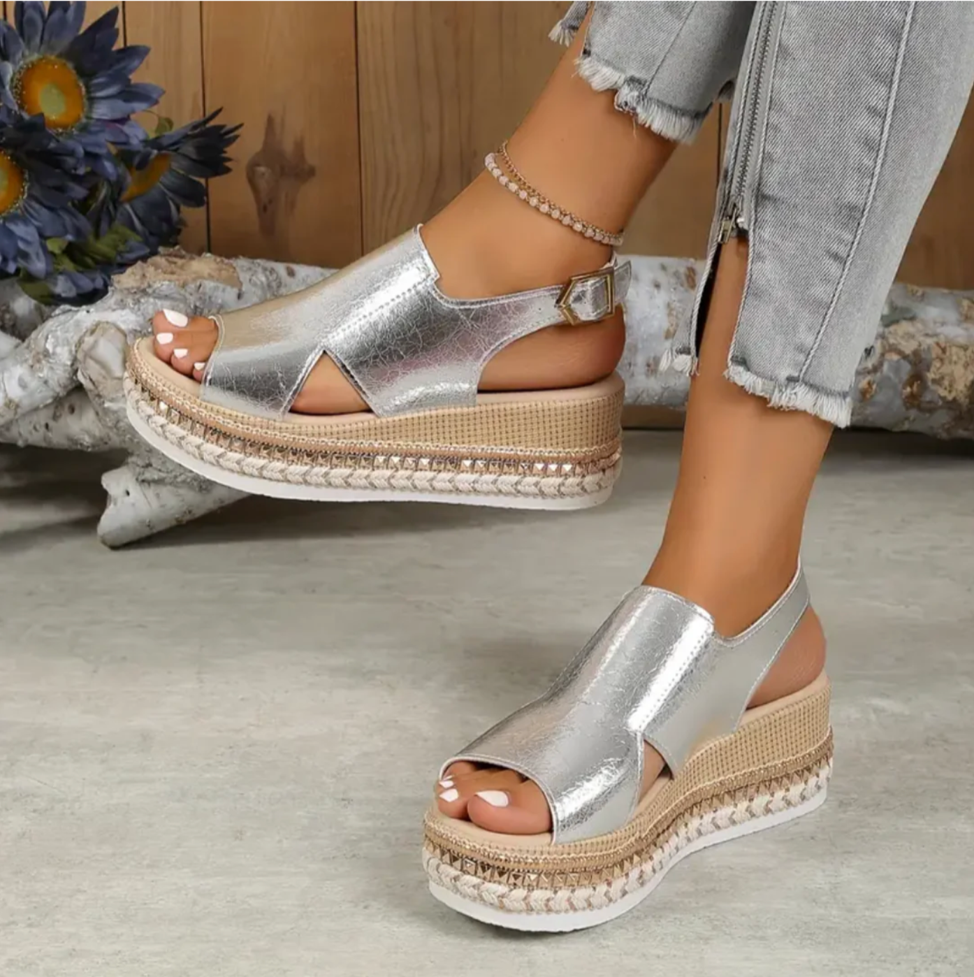 Women's Platform Wedge Sandals | Casual