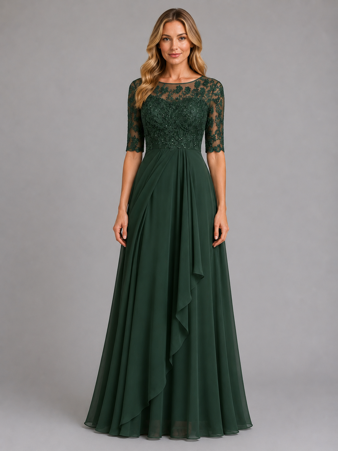 Women's A-Line Formal Gown | Mother of the Bride Dress