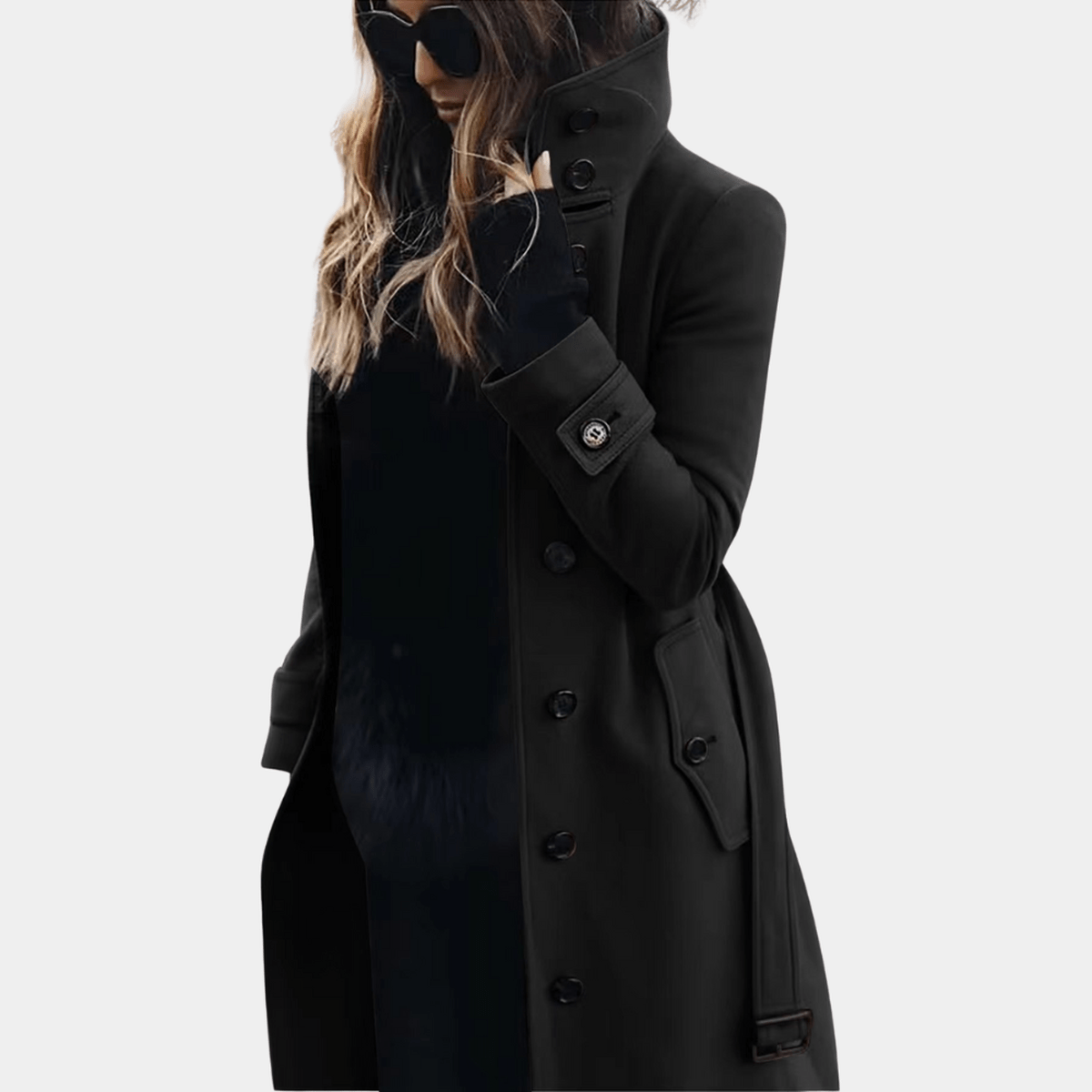Women's Winter Trench Coat | Long