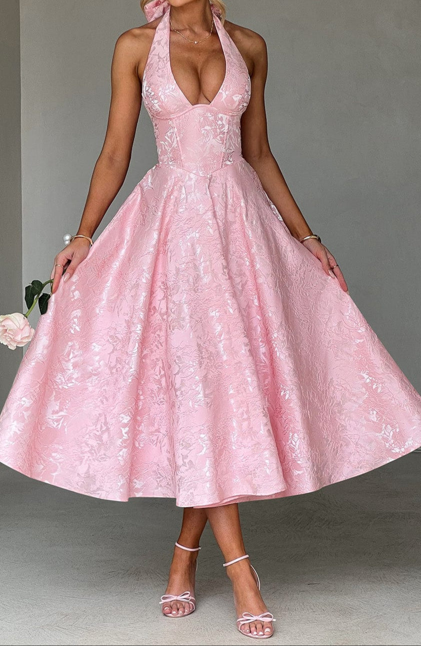 Helena Midi Dress - Blush Razys.com Helena Midi Dress - Blush Razys.com