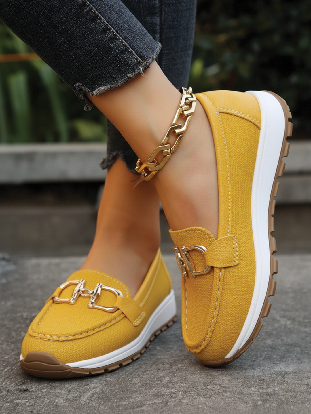 Women's Casual Slip-On Loafers | Round Toe