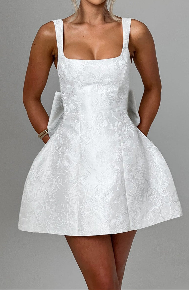 Rocio Mini Dress - Ivory Razys.com Rocio Mini Dress - Ivory Razys.com