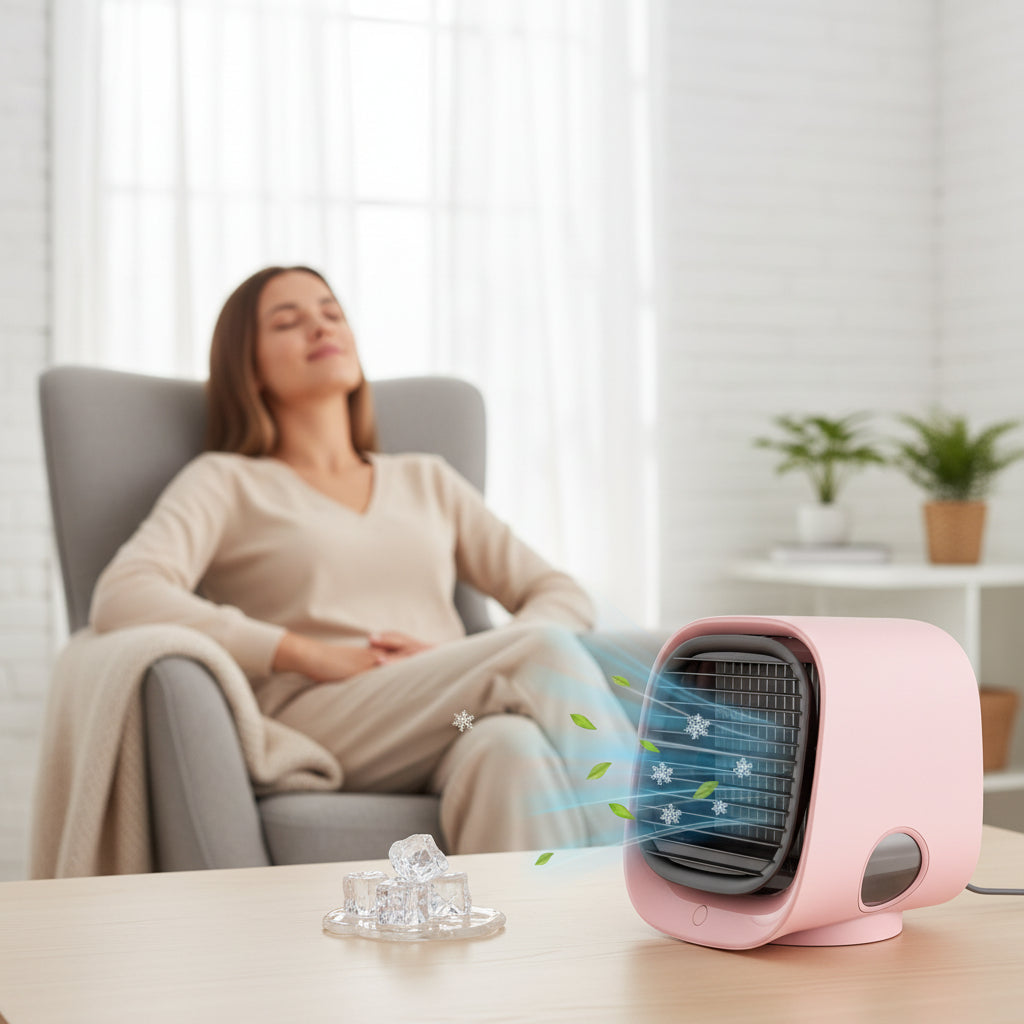 Portable Mini USB Air Conditioner Cooling Fan