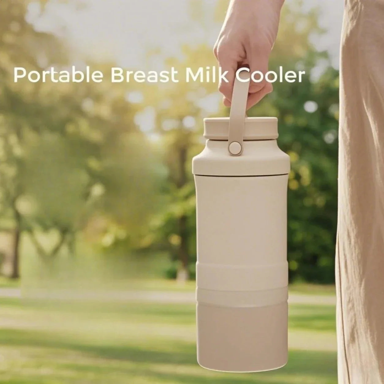 Insulated Portable Breast Milk Cooler Container