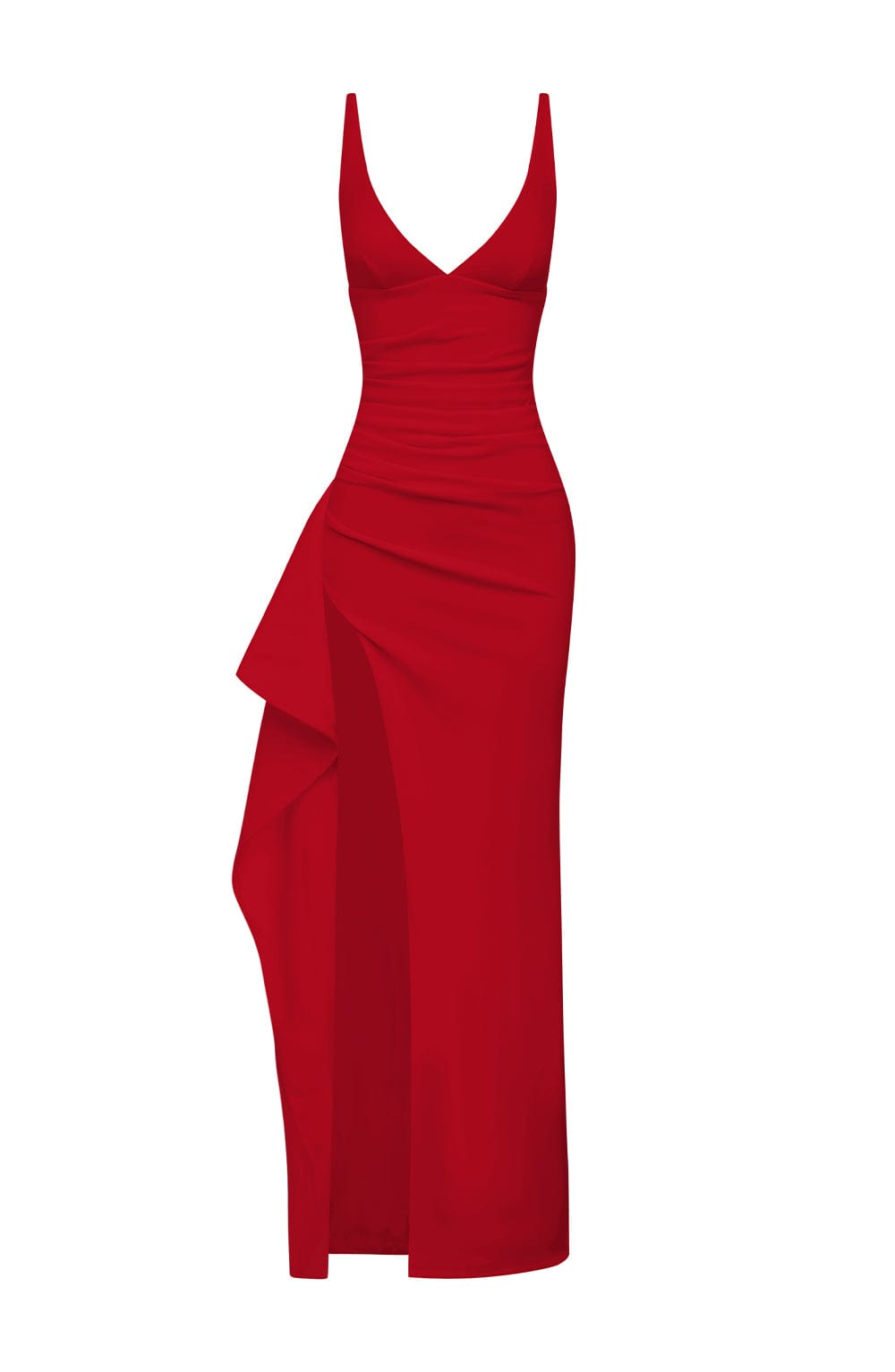Bianca Maxi-jurk - Rood