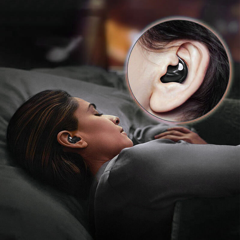 Sleep Headphones | Ultra-Thin & Ergonomic Design | Noise Cancelling | IPX5 Waterproof | 24-Hour Battery Life