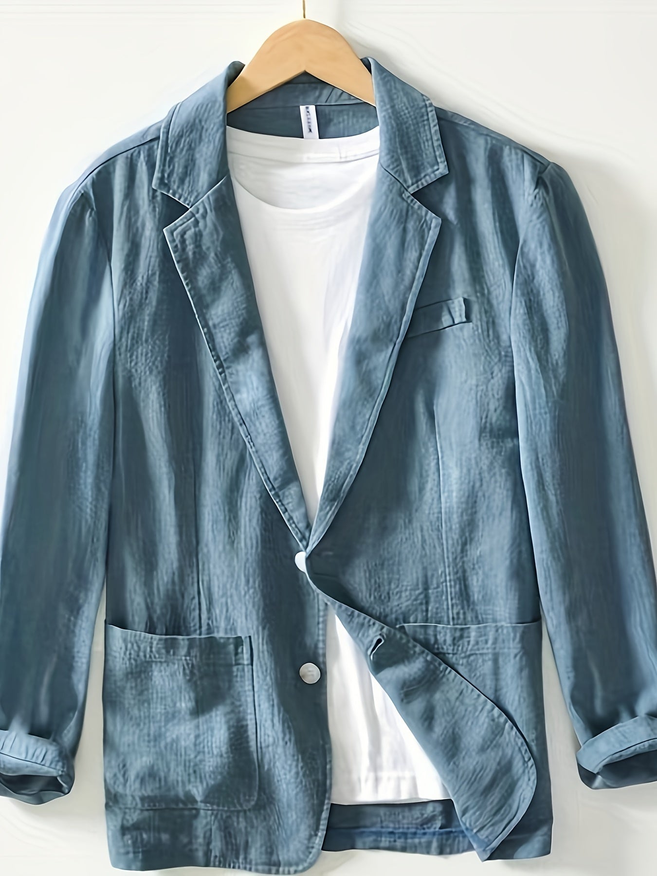 Men's Relaxed Fit Casual Summer Blazer | with Pockets