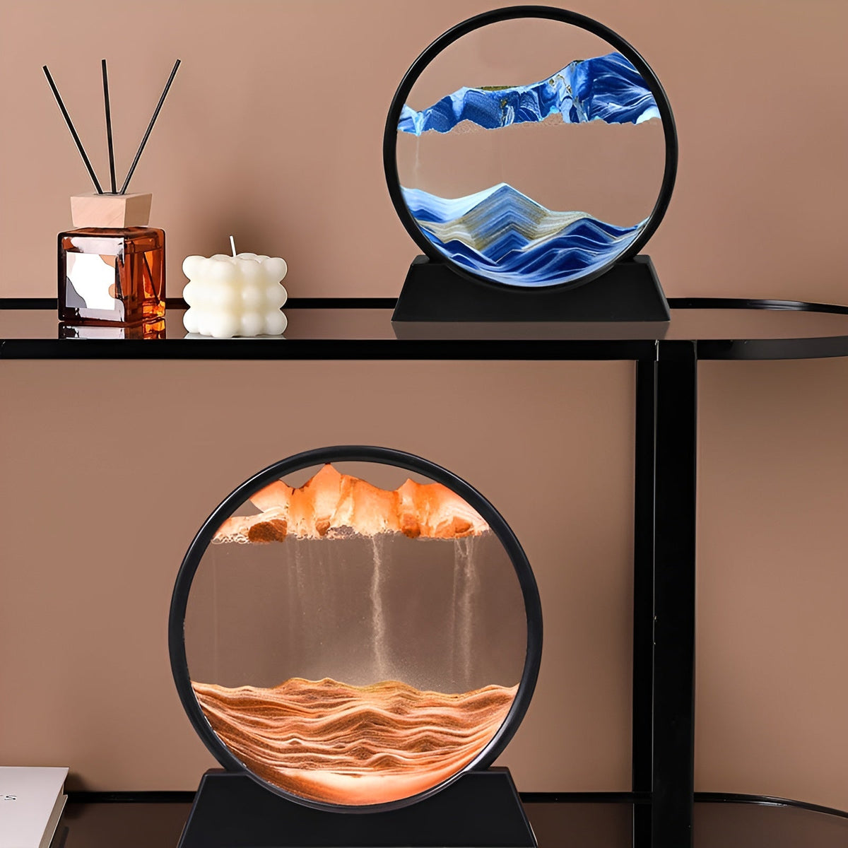 Perfect Gift - 3D Sand Timer with Deep Sea Sand Scene