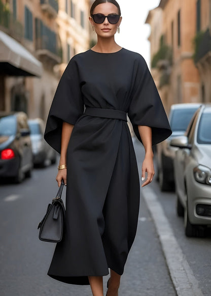 Women's Belted Occasion Dress | Maxi