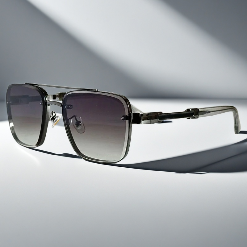 Men's Summer Gradient Sunglasses | Square Frame