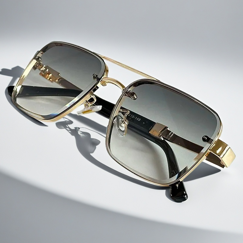 Men's Summer Gradient Sunglasses | Square Frame