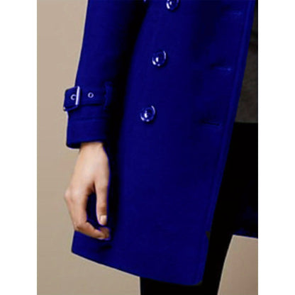 Double Breasted Coat for Women - Erika