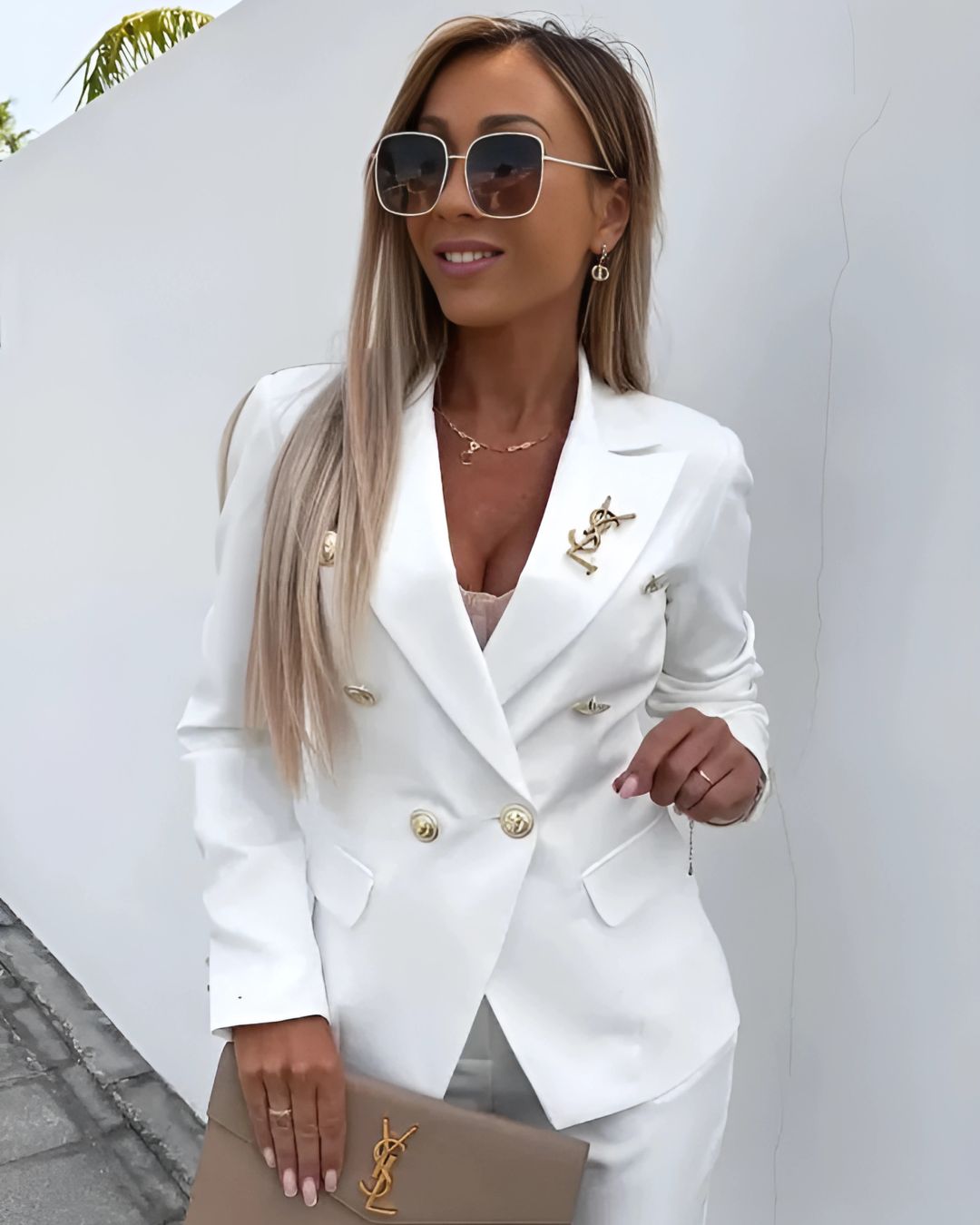 Women's Double-Breasted Suits | Slimming