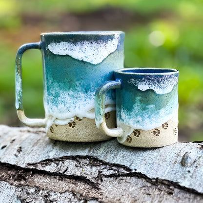Coastal Motif Mug Print