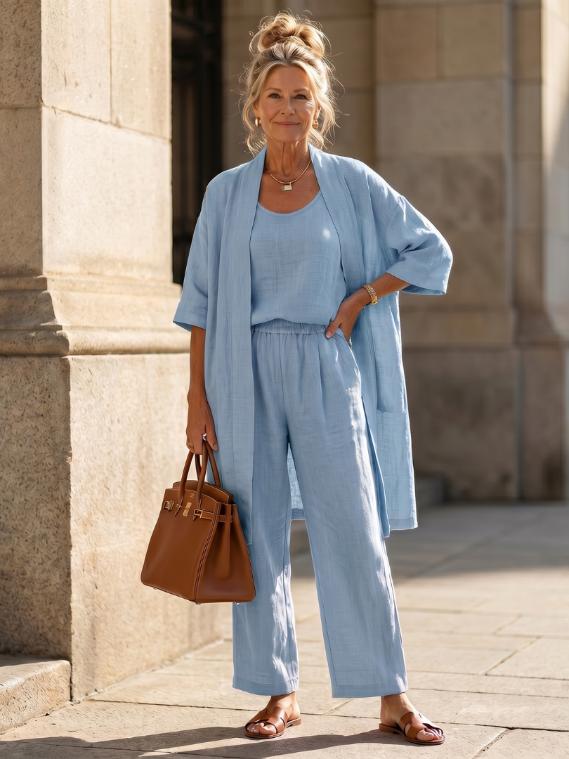 Women's 3-Piece Casual Summer Set | Matching Outfit