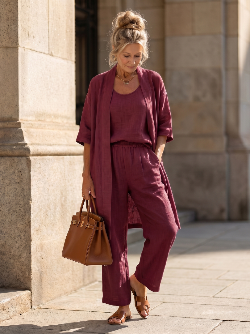 Women's 3-Piece Casual Summer Set | Matching Outfit