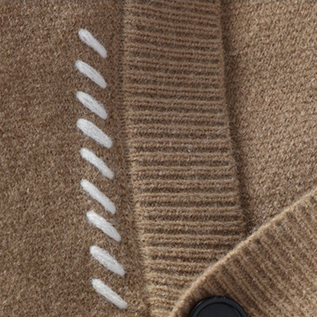 Men's Knitted Cardigan | Button