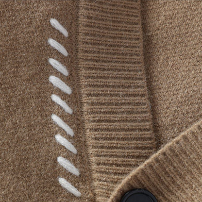 Men's Knitted Cardigan | Button