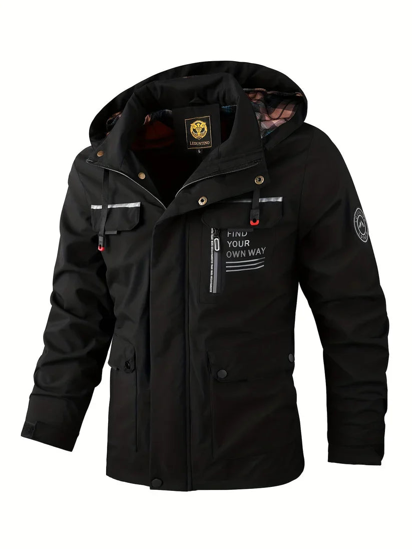 Men's Waterproof Hood Jacket | Winter