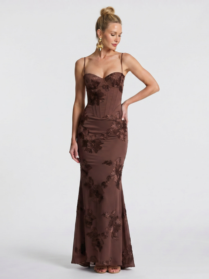 Women's Corset Mermaid Style Dress | Maxi