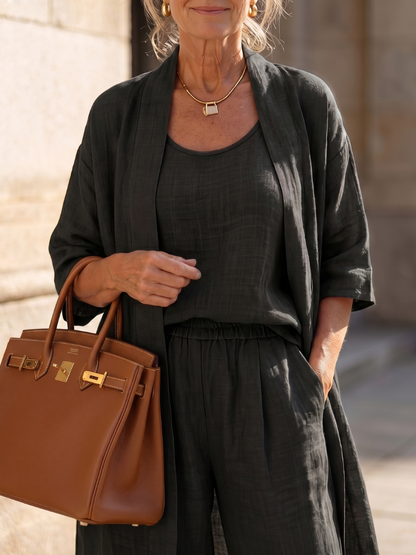 Women's 3-Piece Casual Summer Set | Matching Outfit