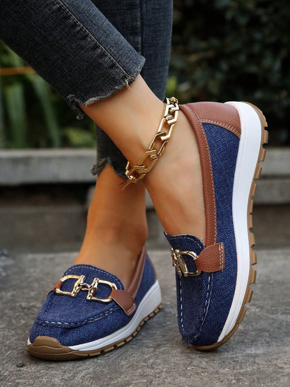Women's Casual Slip-On Loafers | Round Toe