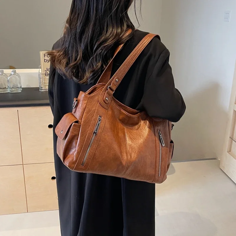 Women's Large Carry Handbag | with Optional Shoulder Strap