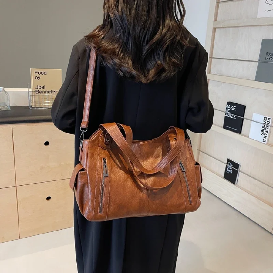 Women's Large Carry Handbag | with Optional Shoulder Strap