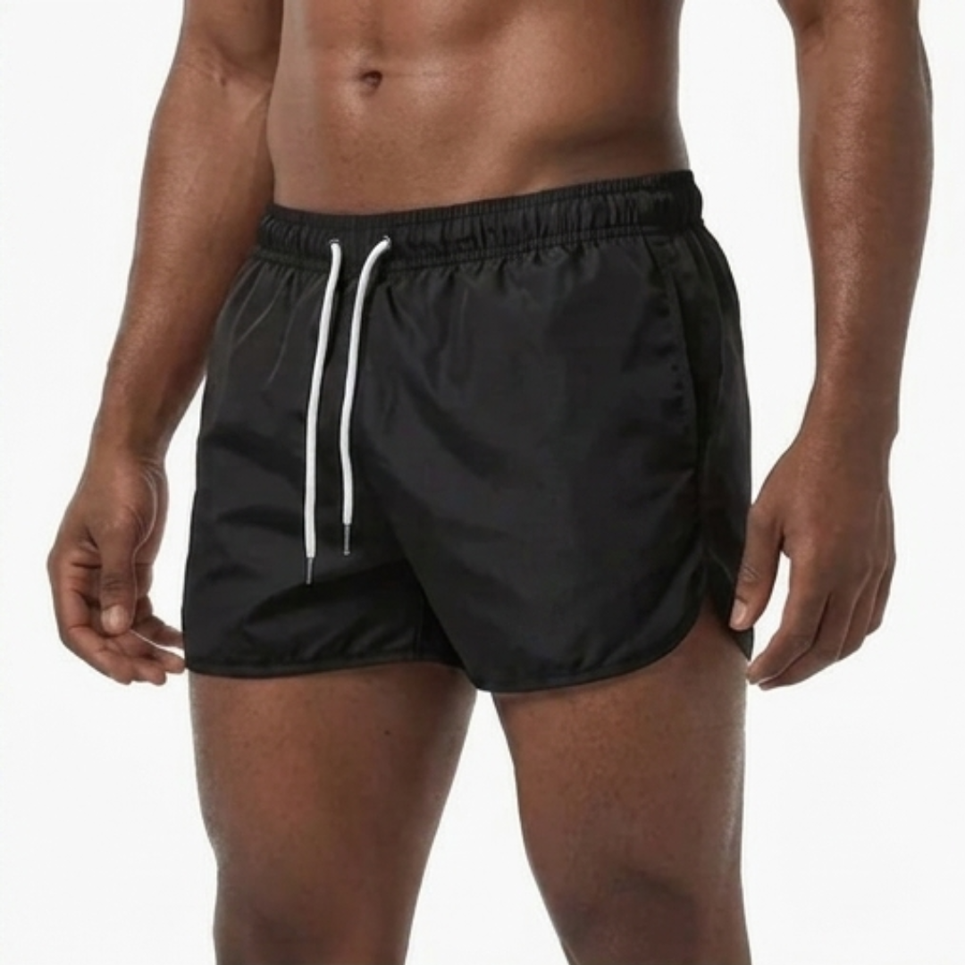 Men's Quick-Dry Swim Trunks | with Drawstring and Pockets