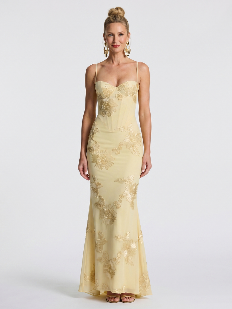 Women's Corset Mermaid Style Dress | Maxi