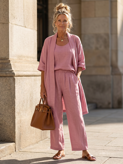 Women's 3-Piece Casual Summer Set | Matching Outfit