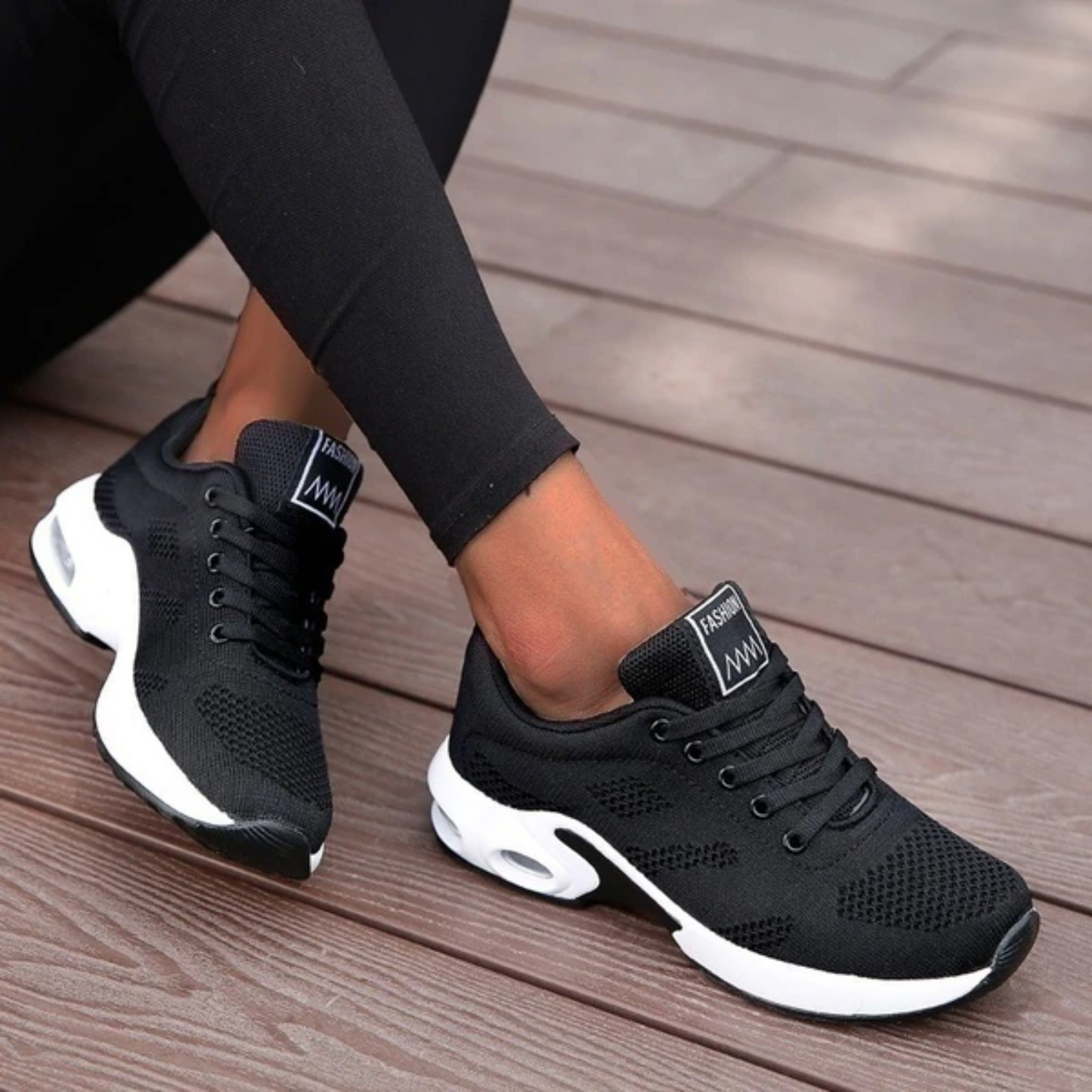 Women's Casual Running Sneakers | Lace-Up Closure