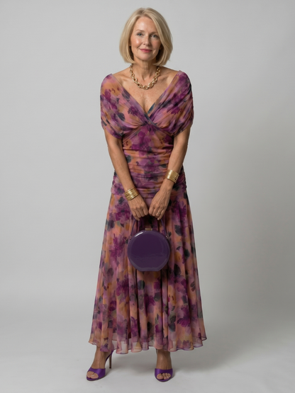 Women's Off-The-Shoulder Mother of the Bride Dress | Maxi