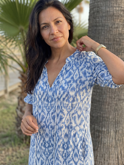 Women’s Boho Summer Long Dress | V-Neck